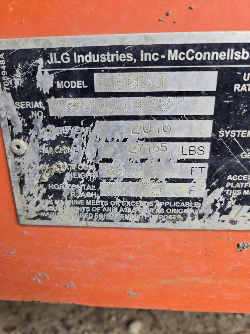 Sold - Telescopic Boom Lift - View 6